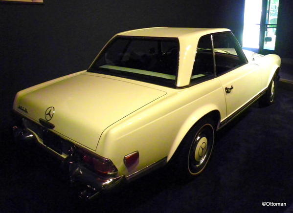 Elvis Presley Automobile Museum. 1970 Mercedes 280 SL Roadster. A gift for his wife, Priscilla