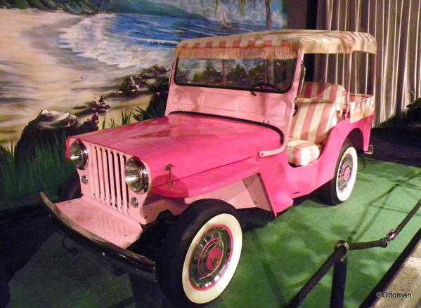 Elvis Presley Automobile Museum. Pink Jeep