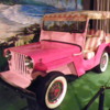 Elvis Presley Automobile Museum.  Pink Jeep