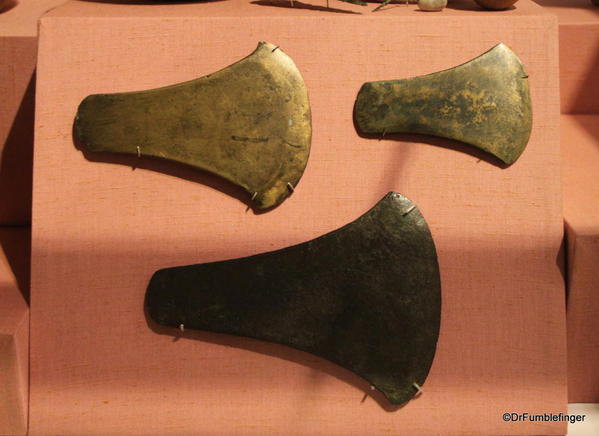 Dublin, National Museum of Ireland: Archaeology -- Ancient axes