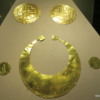 Dublin, National Museum of Ireland: Archaeology -- Gold necklaces