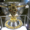 Dublin, National Museum of Ireland Archaeology -- Silver chalice, 9th century, Tipperary