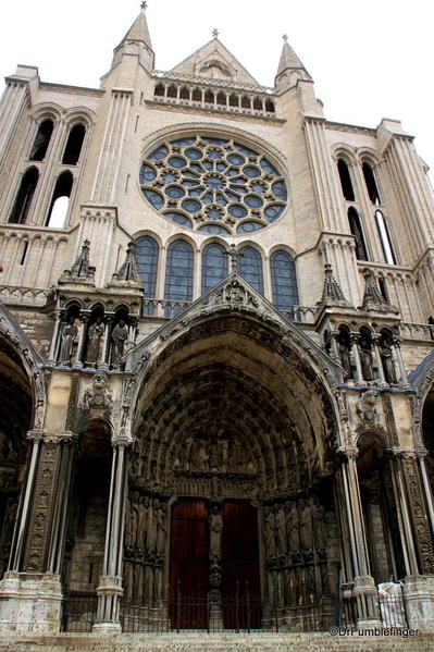 South entrance to Chartres Cathedral
