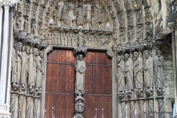 Detail to South Entrance, Chartres Cathedral