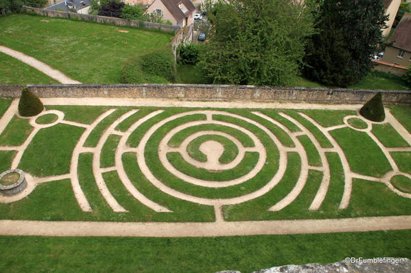 Labyrinth, Bishop's Garden, Chartres