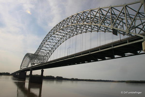 Hernando de Soto Bridge over the Mississippi River