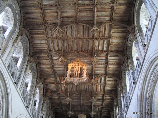 Roof of the nave, St. David Cathedral, Wales