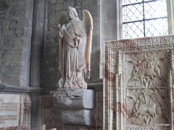Beautiful statuary, St. David Cathedral, Wales