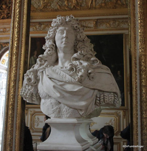 Versailles, Decoration in Hall of Mirrors