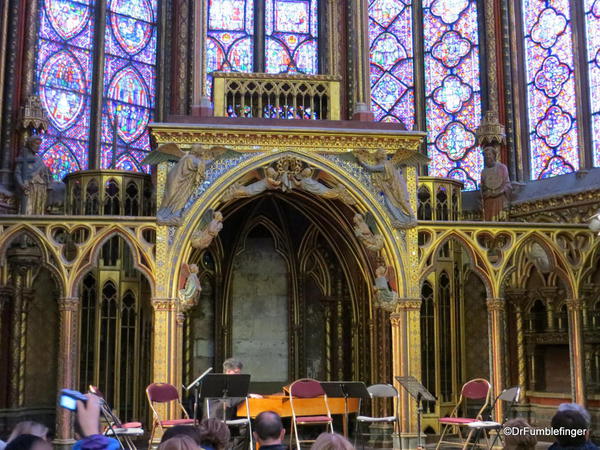 The altar of Sainte-Chapelle