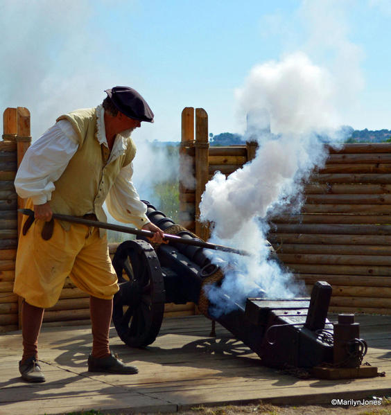 Costumed interpreters help illustrate life in St. Augustine when it was under Spanish rule at Ponce de Leon's The Fountain of Youth Archeological Park