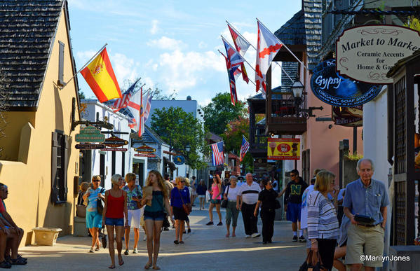 The Old City is a popular tourist area in St. Augustine