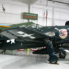 Palm Springs Air Museum.  Grumman F8F Bearcat aircraft (Bob's Bear)