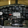 Palm Springs Air Museum.  Cockpit of the Flying Fortress, B17 bomber.