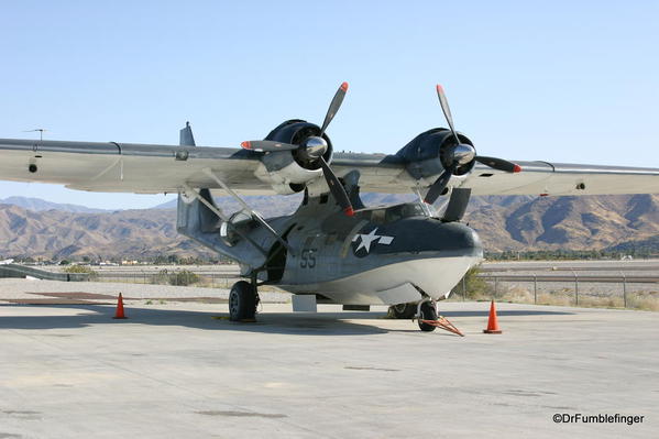 Palm Springs Air Museum. Consolidated PBY+ Catalina aircraft
