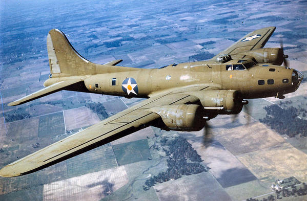 B-17 Flying Fortress. Courtesy of the USAF