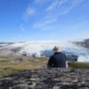 Relax at the Russell glacier, Greenland