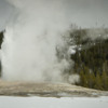 Old Faithful erupting, Yellowstone National Park