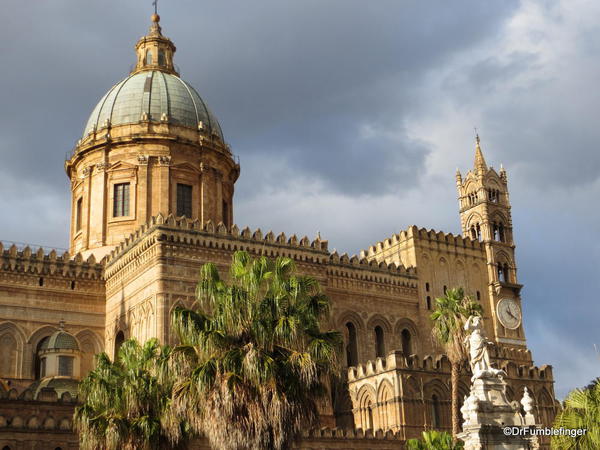 Palermo Cathedral, an example of Arab-Norman architecture