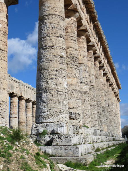 Details of the Greek Temple in Segesta