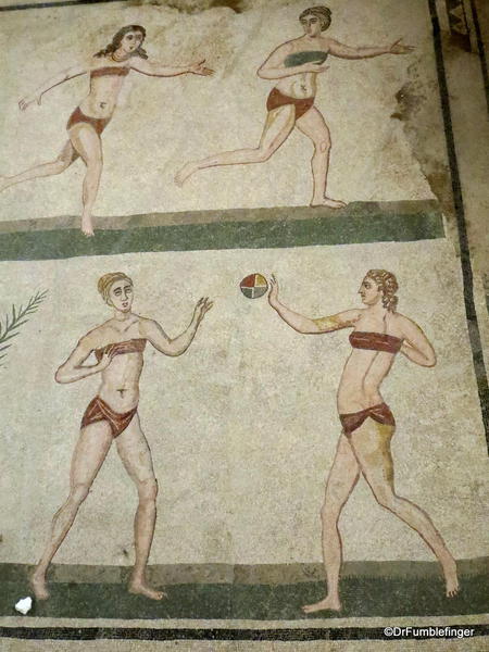 Roman mosaics, Villa Del Casale, Sicily
