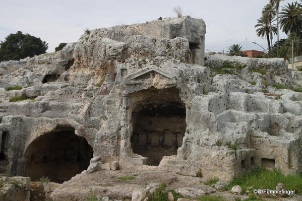 Ancient catacombs, Syracuse