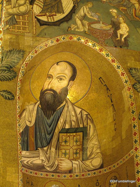 Cappella Palantina, Palermo, Sicily. Apostle Paul
