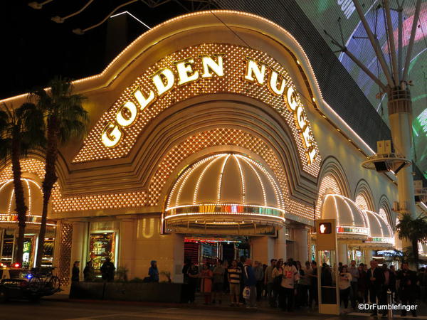 Downtown Vegas -- the Golden Nugget