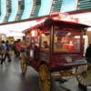 Downtown Vegas -- popcorn cart