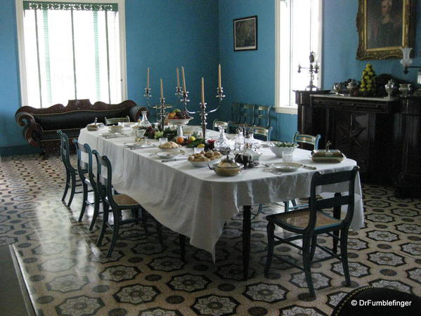 The Hermitage. The dining room