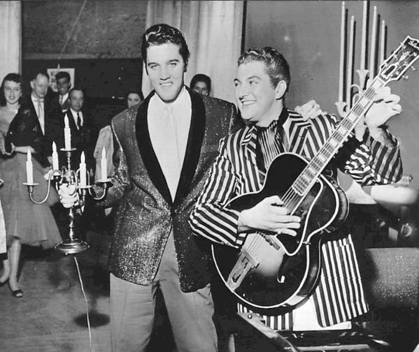 Elvis and Liberace, Las Vegas, 1956