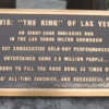 Elvis plaque,  Westgate Las Vegas Resort and Casino