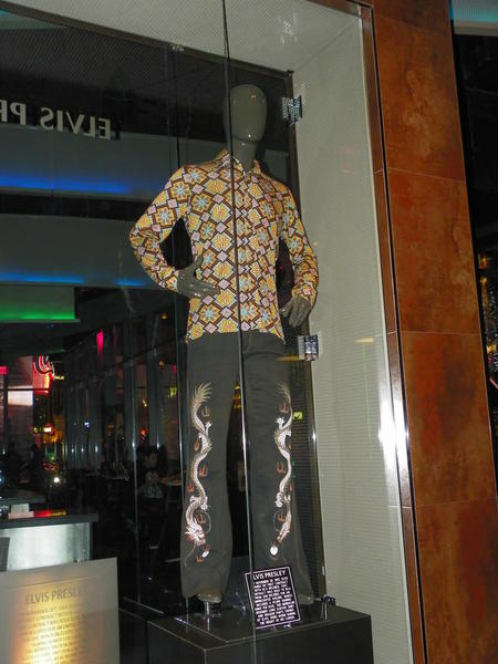 Elvis memorabilia at Hard Rock Casino, Las Vegas