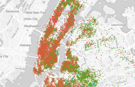 AirBnb availability in NYC. Courtesy insideAirBnB.com