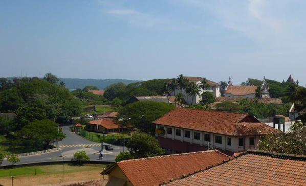 Galle seen from the Clock Tower