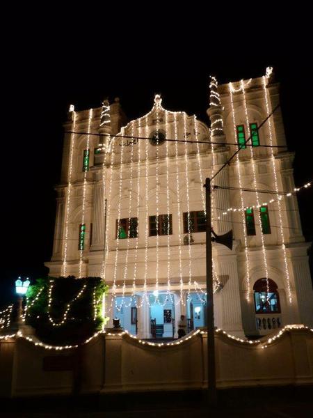 Galle Mosque by night
