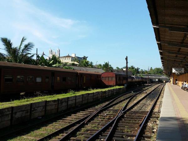The Galle Railway station