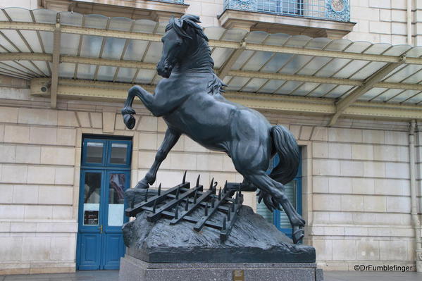 Art near the Entrance to the Orsay Museum