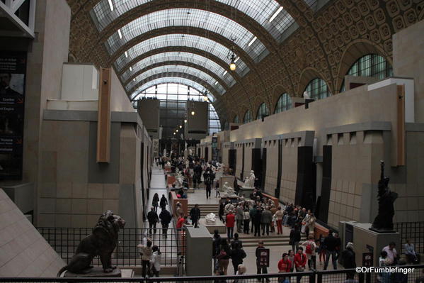 Main hall of the Orsay Museum