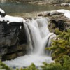 Elbow Falls: What the falls used to look like before the flooding.