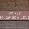 01 Sea Level Sign
