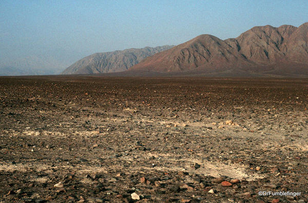 Desert around the Nazca lines