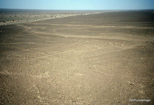Nazca lines. Views from Mirador Tower