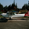 Airplane we took to do an aerial tour of the Nazca Line