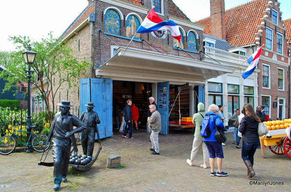 Edam cheese brought fame to the town and still draws tourists who want to take a sample back home