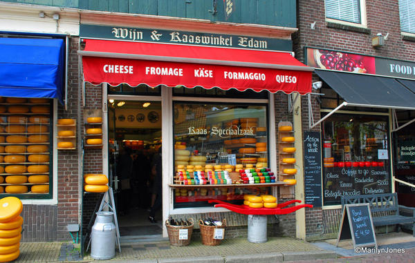 Edam cheese brought fame to the town and still draws tourists who want to take a sample back home