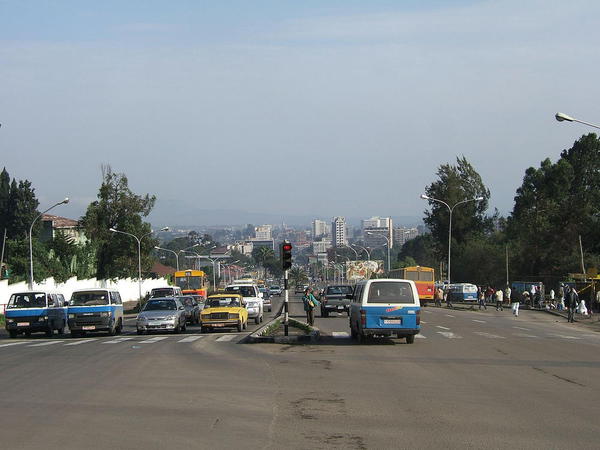 Addis Abba,Ethiopia. Courtesy Giustino and Wikimedia