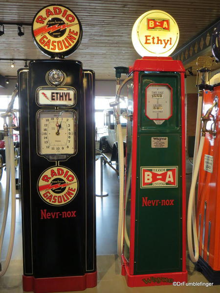 Gasoline Alley pumps