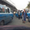 Ethiopia Street Traffic.  We are driving at 35 mph and you can see what is ahead