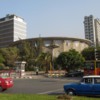 Ethiopia National Bank.  A unique round building that house the National Bank